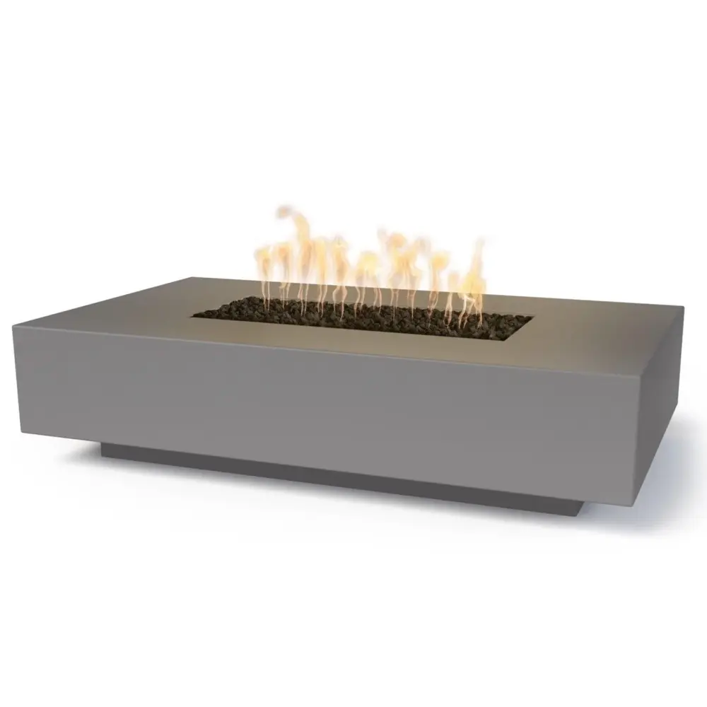 Smokeless Fire Pit Outdoor Plus - Cabo Linear Rectangle Concrete Fire Pit Table OPT-CBLN