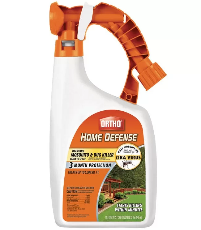 Ortho 0437806 Home Defense Back Yard Mosquito & Bug Insect Killer 32 Oz Outdoor Pest Control