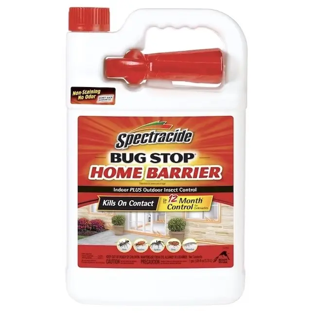 Spectracide Bug Stop Home Barrier Insect Killer 1-Gallon - Long-Lasting Pest Control