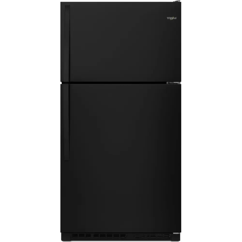 Whirlpool 33-inch, 20.5 cu.ft. Freestanding Top Freezer Refrigerator Flexi-Side™ Bin WRT311FZDB