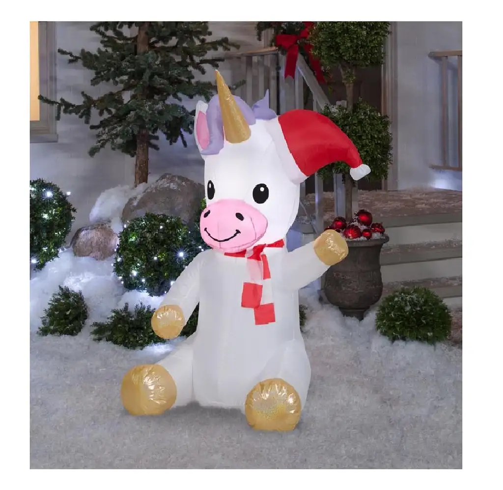 Celebrations 34 Inch Lighted Flamingo Yard Decor Outdoor Holiday Decoration