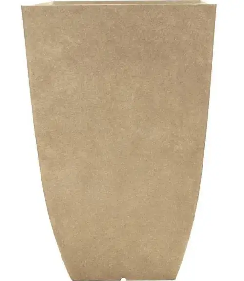 Southern Patio HDR-029885 12 X 21 Inch Bone Newland Planter Outdoor Use