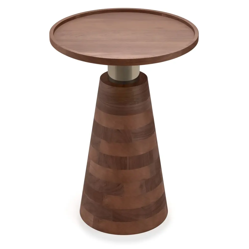 Adjustable Height Kramer - Side Table - Cognac
