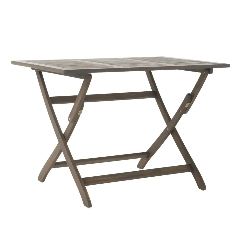 Blissique - Outdoor Fold-away Wood Dining Table Slat Design
