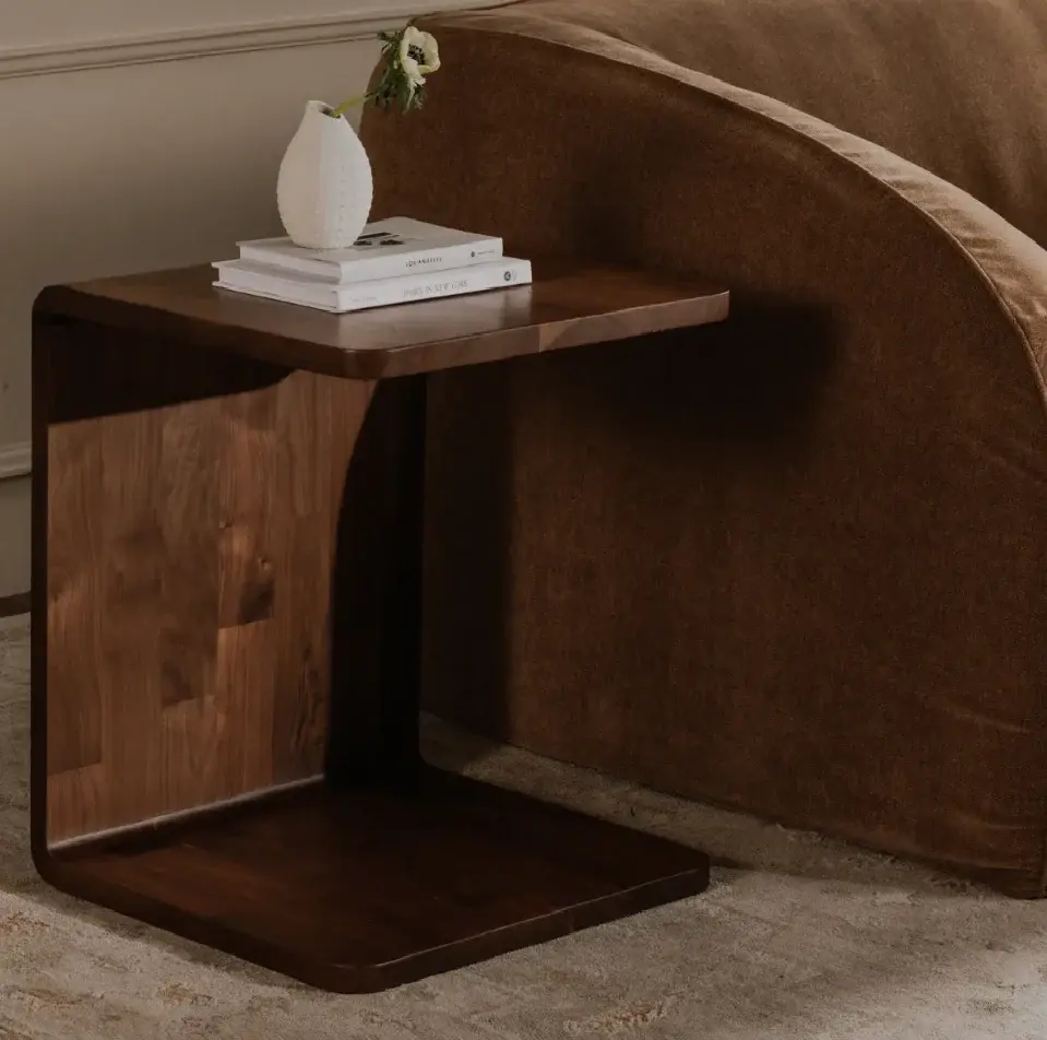 Stone Top Carrie Side Table