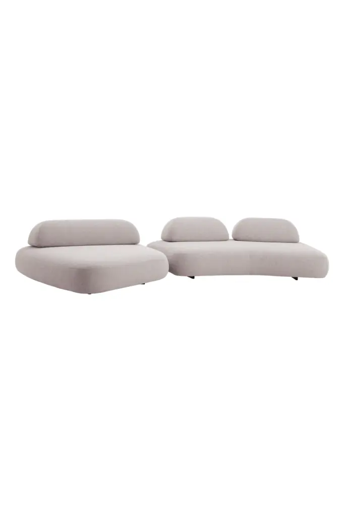 Eichholtz Residenza Curved Modern Outdoor Sofa Set
