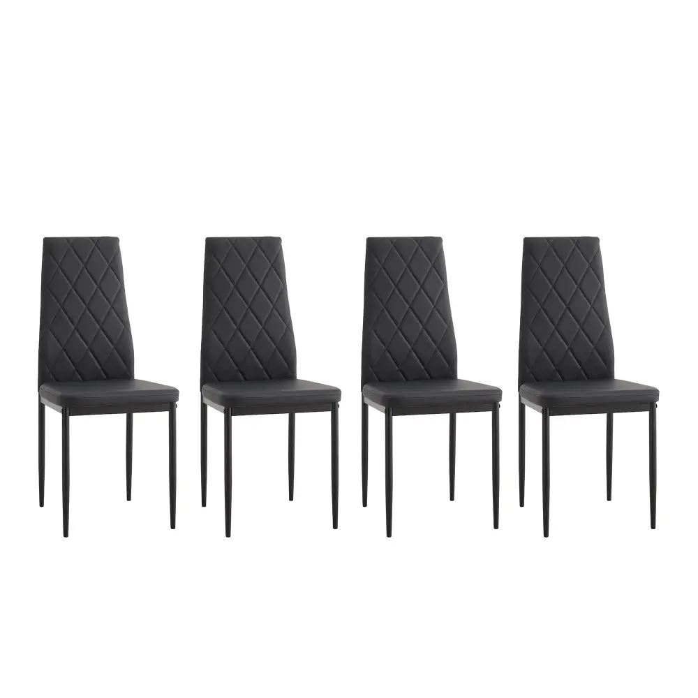 Modern Dining Chair Diamond Design