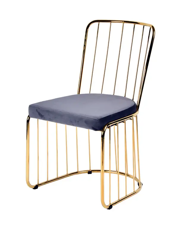 Modrest Holly Current Grey Fabric Dining Chair (Set 2)