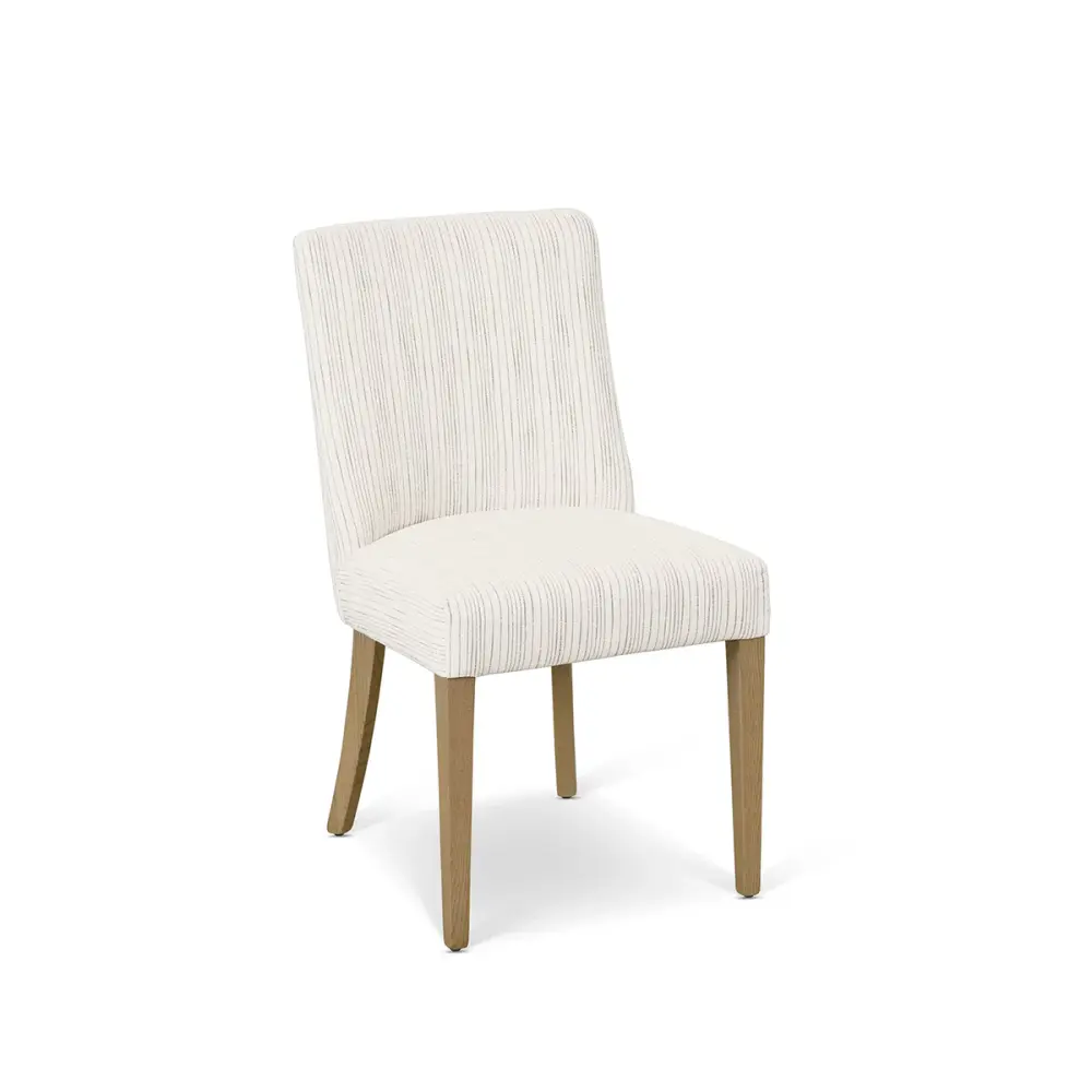 Wraysbury Dining Chair Place 2 - Pale Khaki Stripe