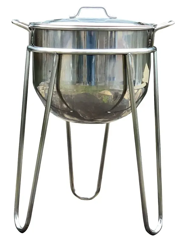 Bayou Classic 800-108 Kettle Stand, 8 gal Capacity, Stainless Alloy
