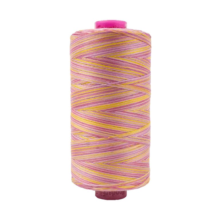 Tutti Variegated Thread 50wt 1000M Various Colors - PANSY