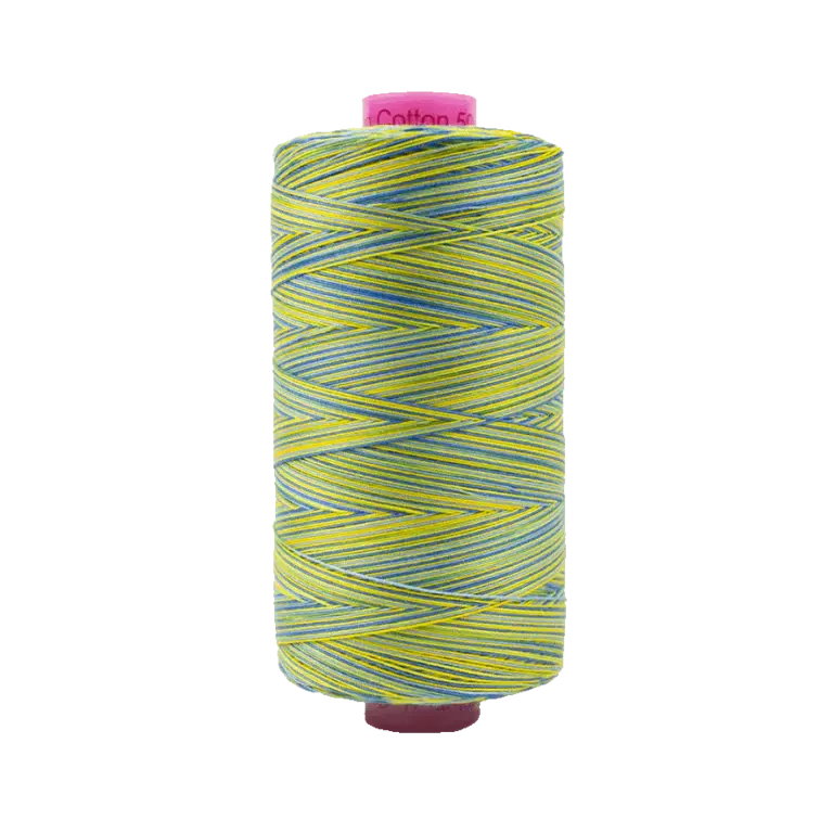 Tutti Variegated Thread 50wt 1000M Various Colors - BRILLIANT DAY
