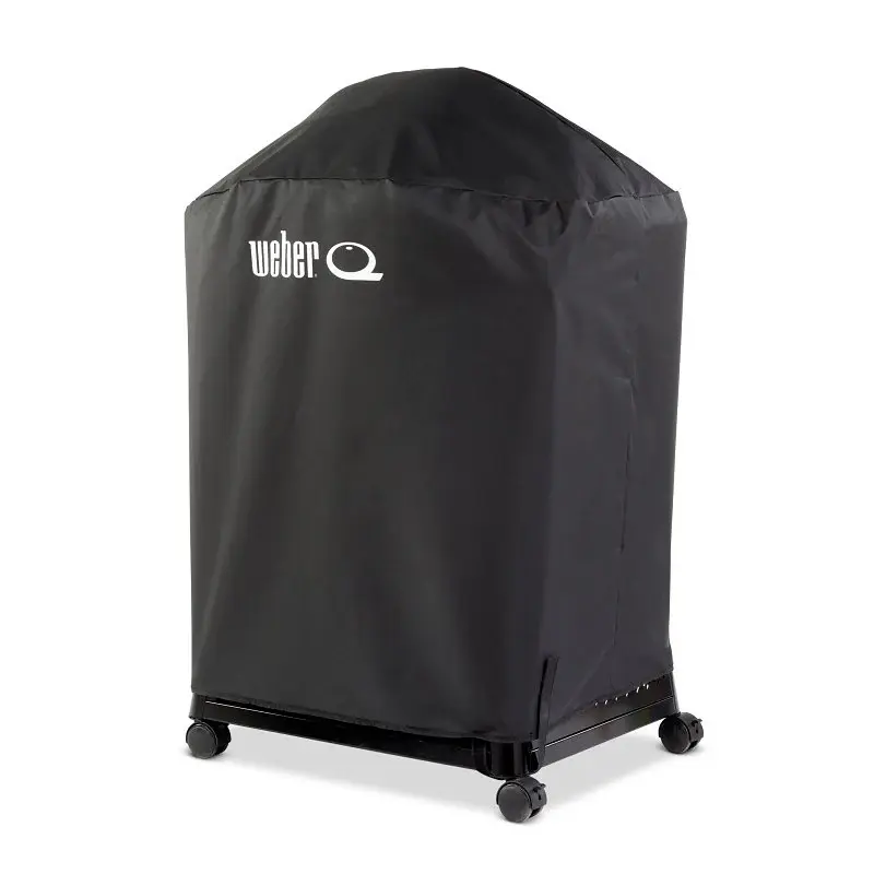 Weber 3400233 Premium Grill Cover, 30 W, 19.7 D, 42.8 H, PET Synthetic, Black