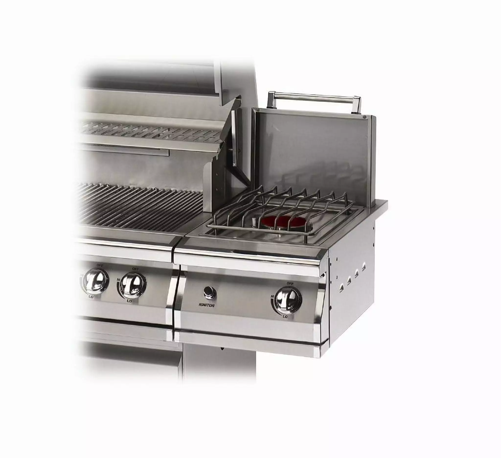 PGS Legacy Series SBKLNG Patio Gas Grill Side Burner Stainless Steel