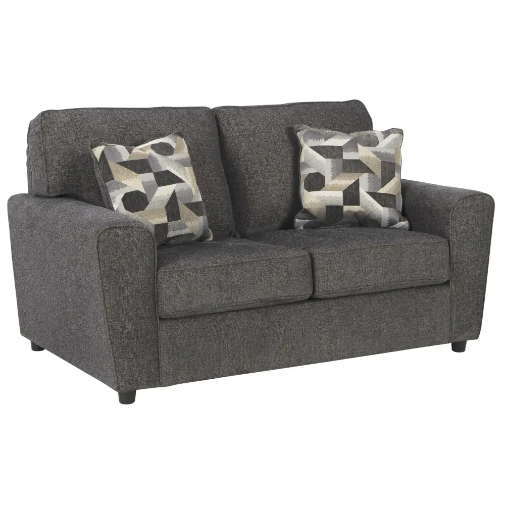 Diamond Modern Furniture Exclusive Design Cascilla Stationary Fabric Loveseat 2680435