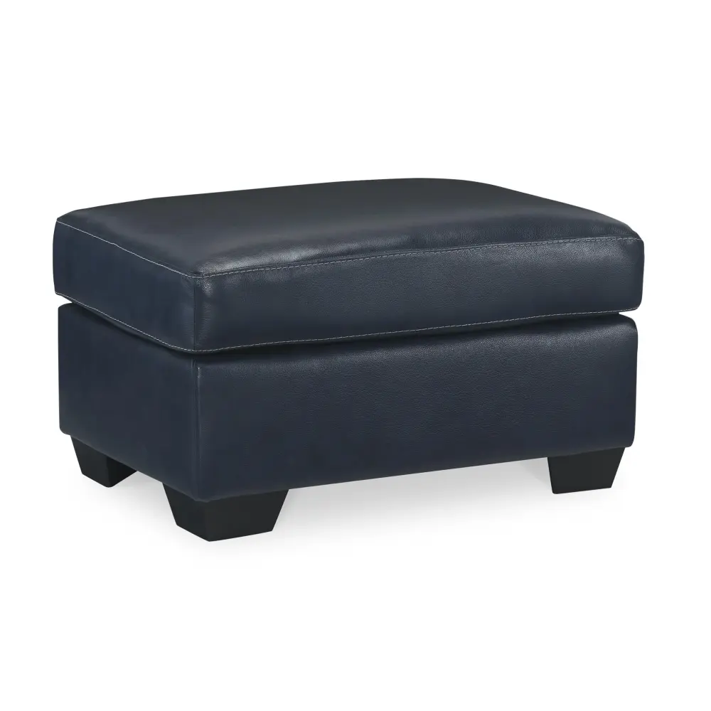 Diamond Contemporary Furniture Exclusive Design Santorine Leather Match Ottoman 2170714