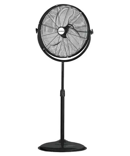 PowerZone FES50-T5 Hi-Velocity 3-Speed Pedestal Fan Stand 20 Inch