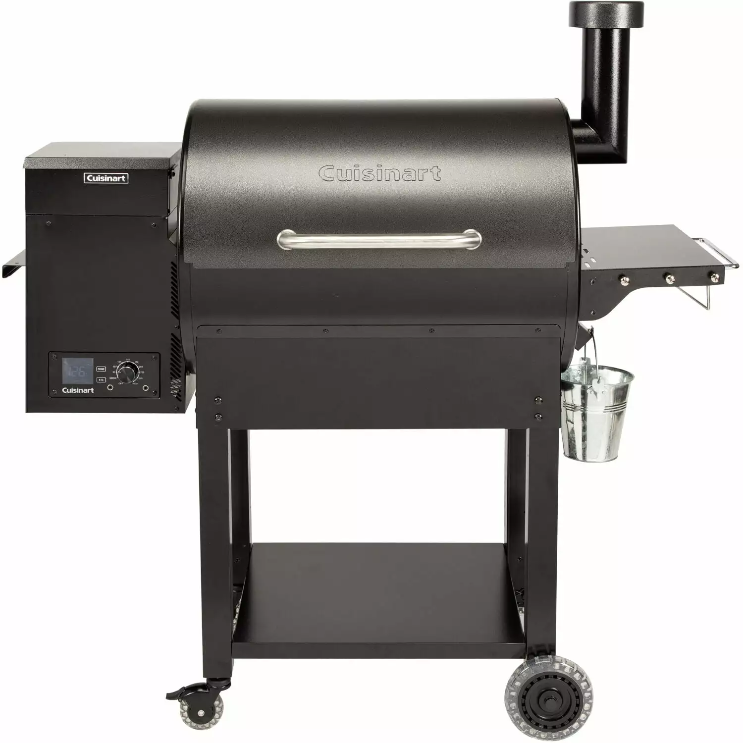 Cuisinart 700 sq Deluxe Wood Pellet Grill and Smoker Premium Outdoor BBQ