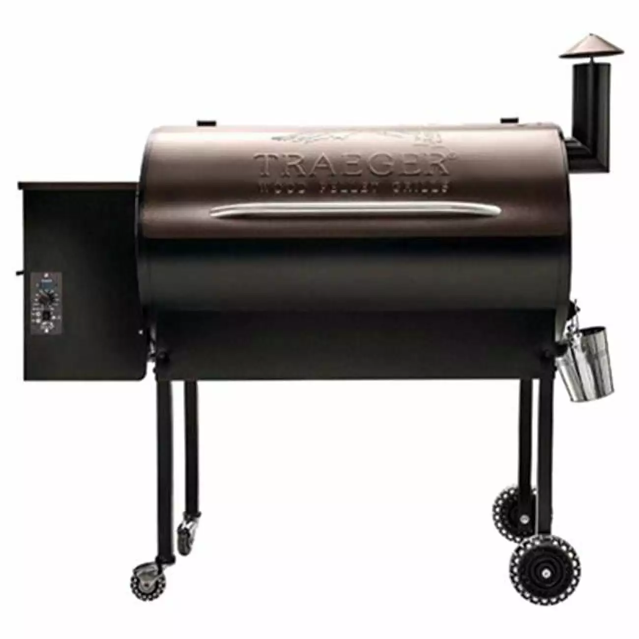 34 Pellet Grill Bronze Large Capacity Outdoor BBQ Smoker Traeger Pellet Grills