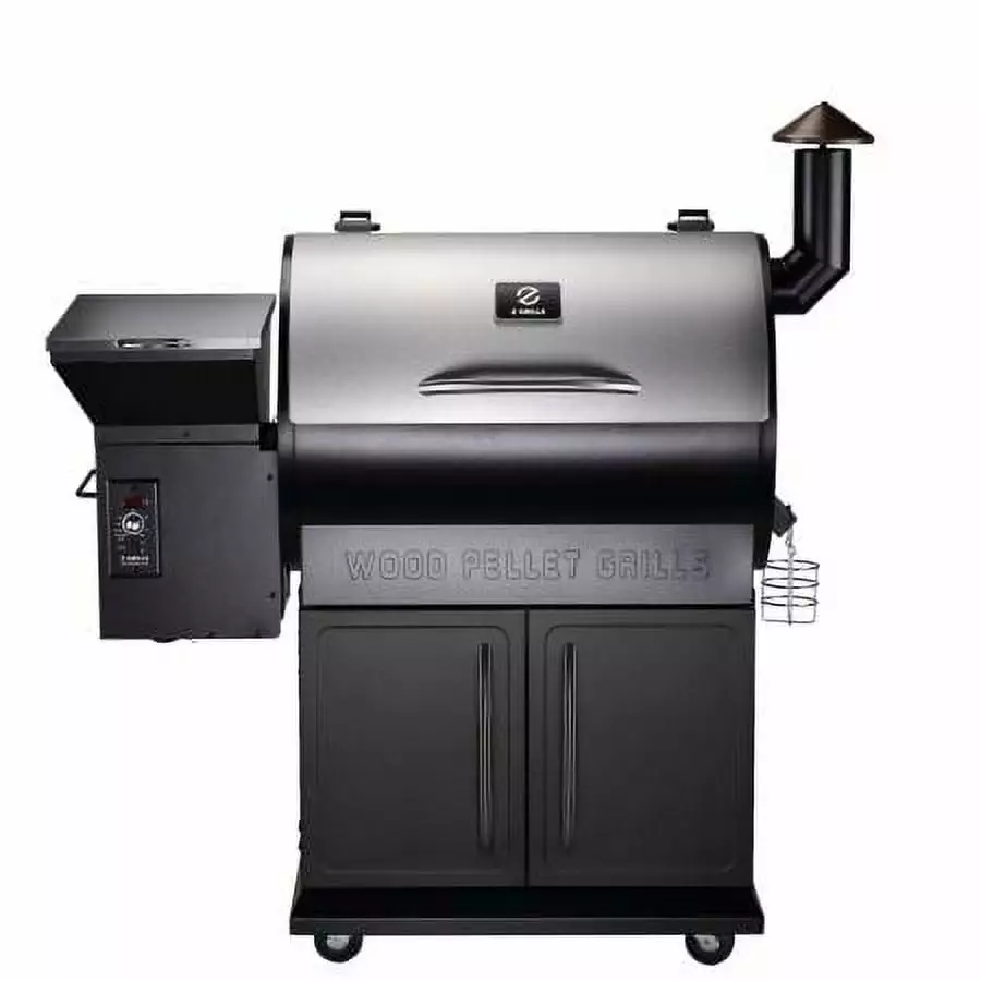 Z Grills ZPG-700E 694 sq Wood Pellet Grill Smoker 8--1 BBQ Stainless Steel Outdoor Cooking