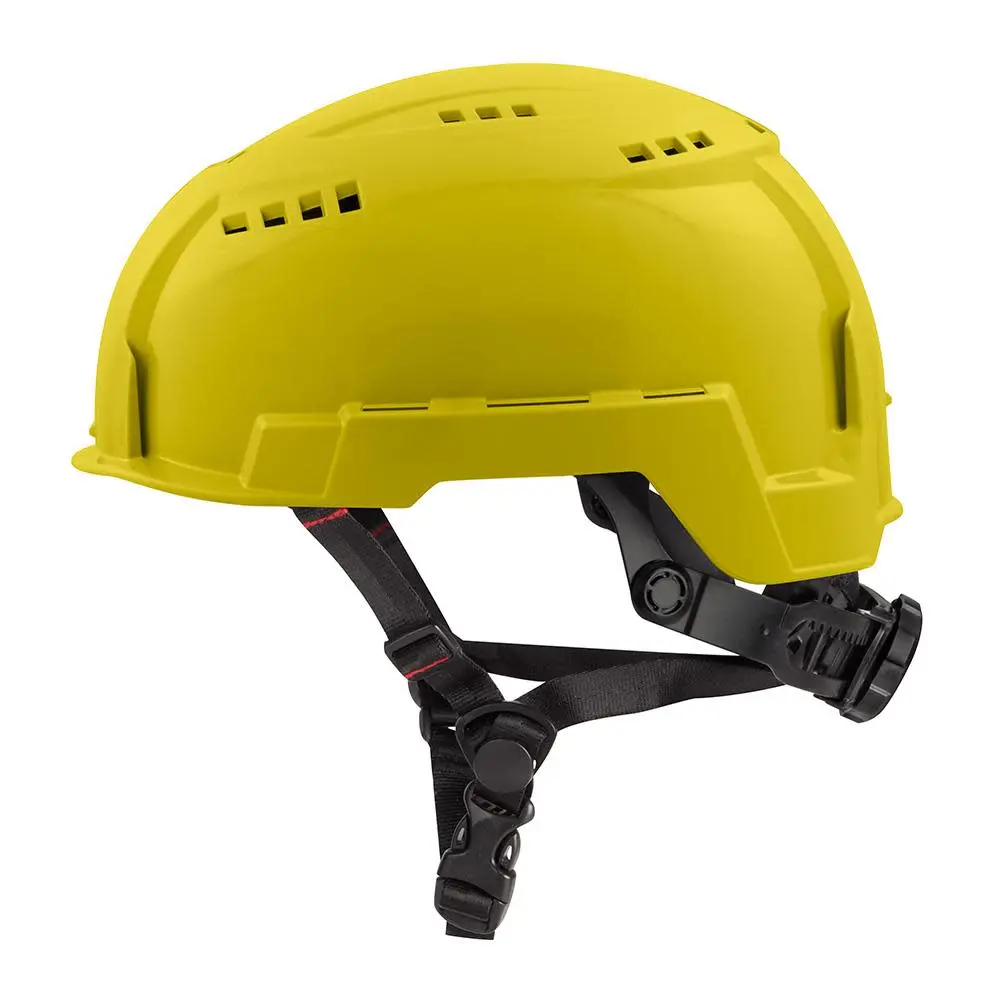 Milwaukee White Vented Helmet BOLT Class C Gray