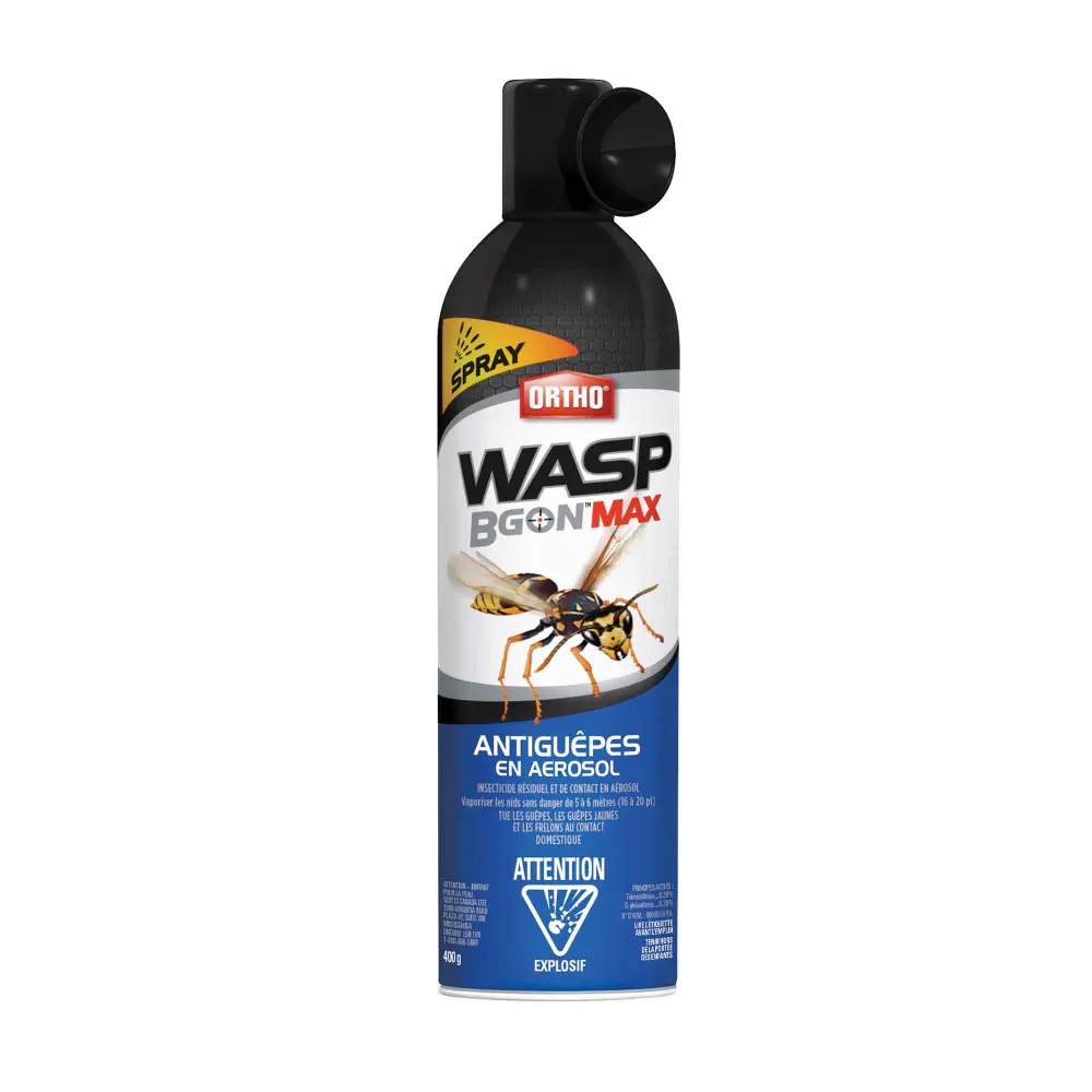 Natural Essential Oil Ortho Wasp B Gon Max Aerosol Wasp Killer Spray, 400 g
