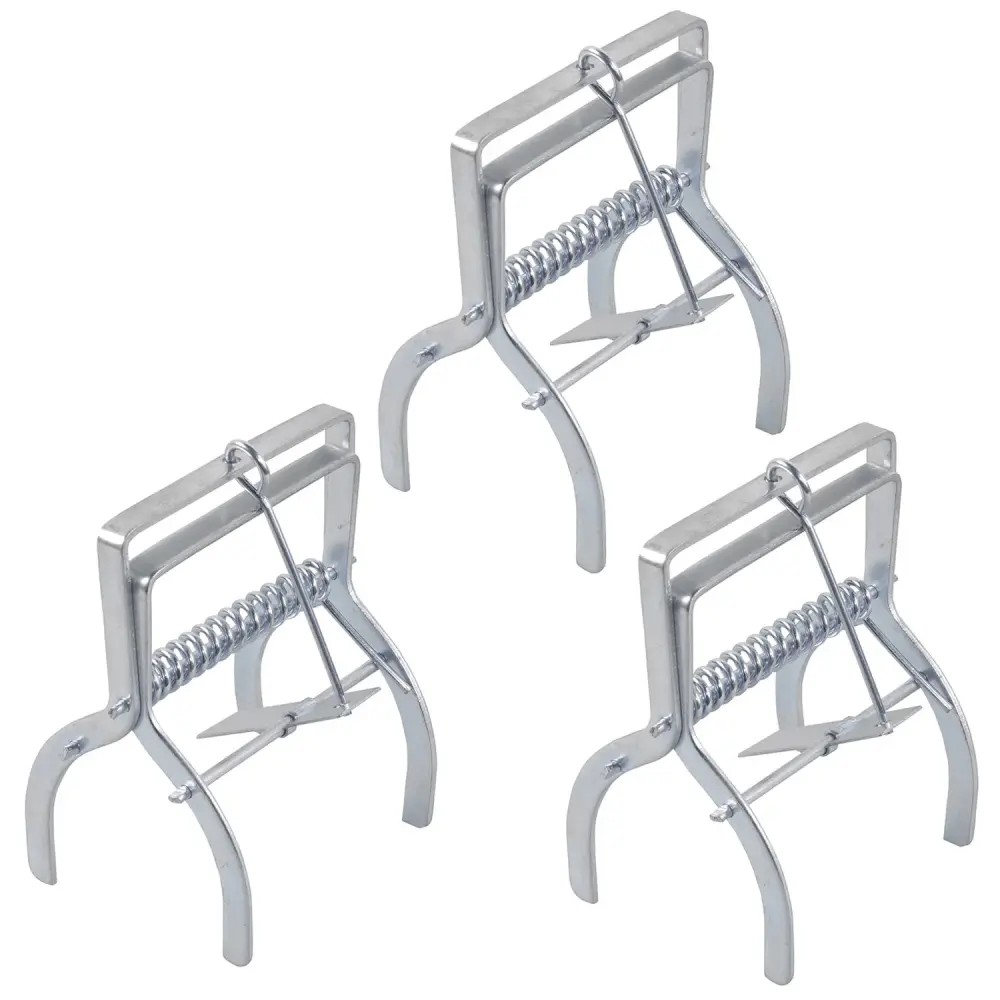 Greenmill metallic pest trap, galvanized steel, 9cm wide, GR5103, 3 pieces