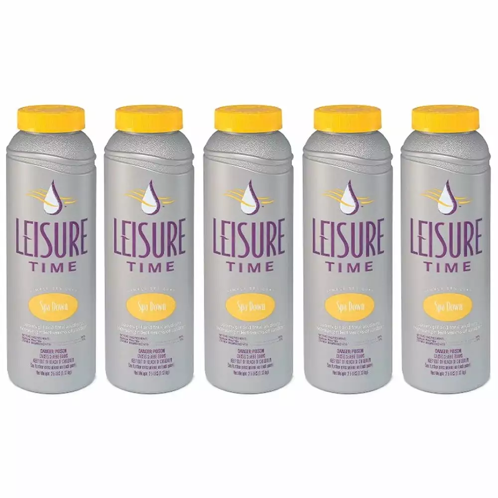 Leisure Time Spa Down 5 Pack Spas and Hot Tubs