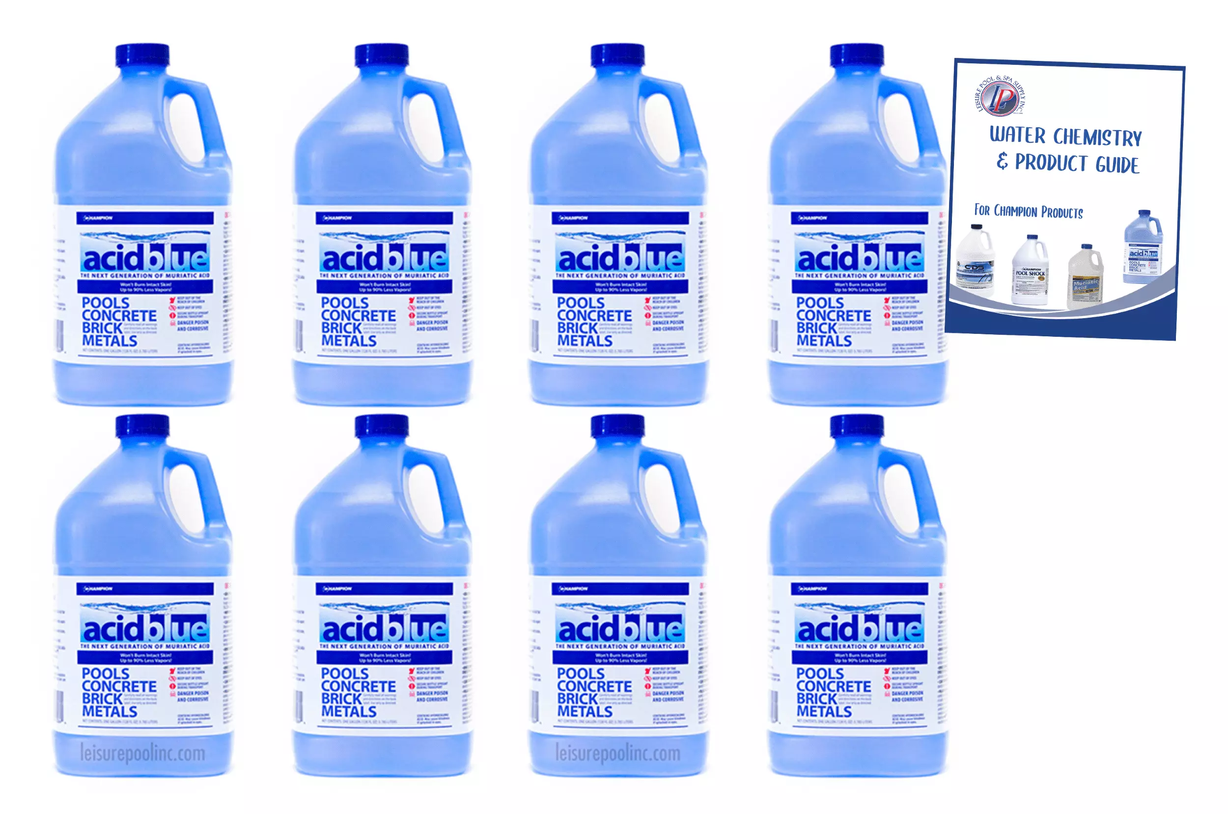 Acid Blue Muriatic Acid CPDI - Buffered Low-Fume Swimming Pool pH Reducer 2