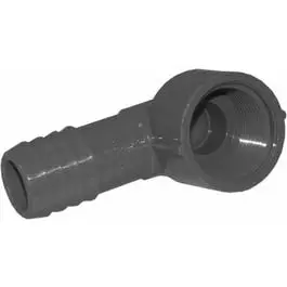 Pipe Fitting Insert Elbow Female Poly 3/4-Inch Plumbing Connector Lasco