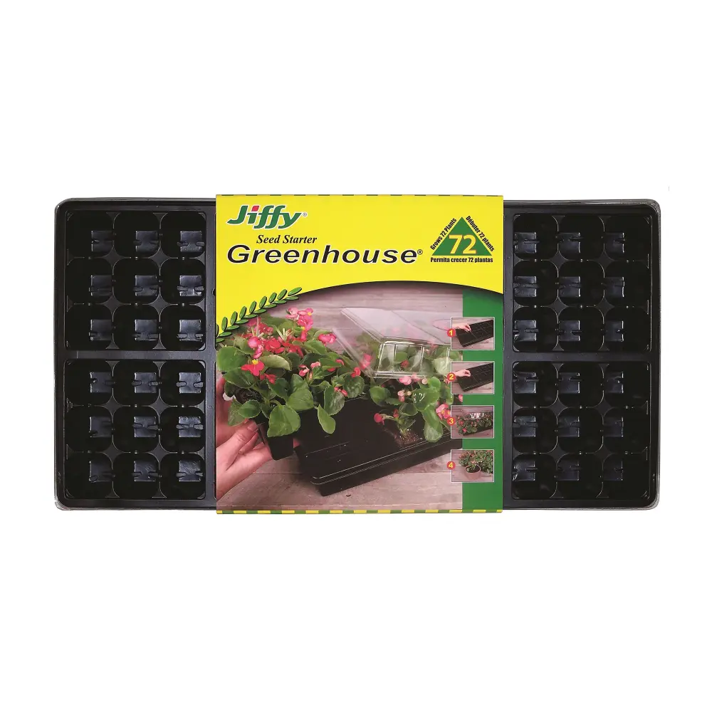 Jiffy Greenhouse Seed Starter, 72 Pellets