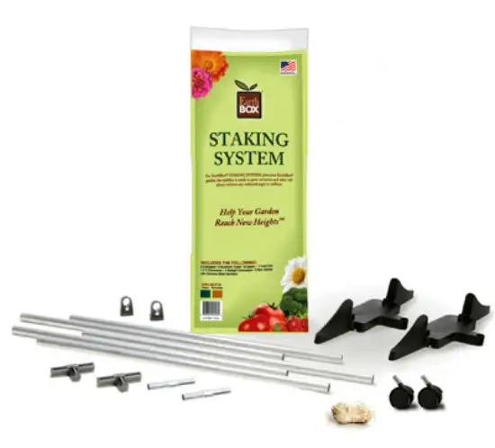 EarthBox 81011 Garden Kit Staking System Green Plant Support