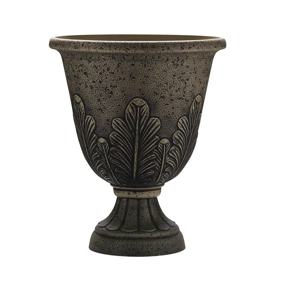 Southern Patio Cromarty Planter Resin Hot Coal HDR-091592 Outdoor Decor