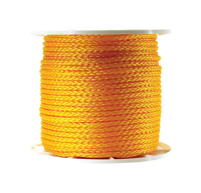 Koch 3/8 . D X 500 ft. L Yellow Hollow Braided Polypropylene Rope