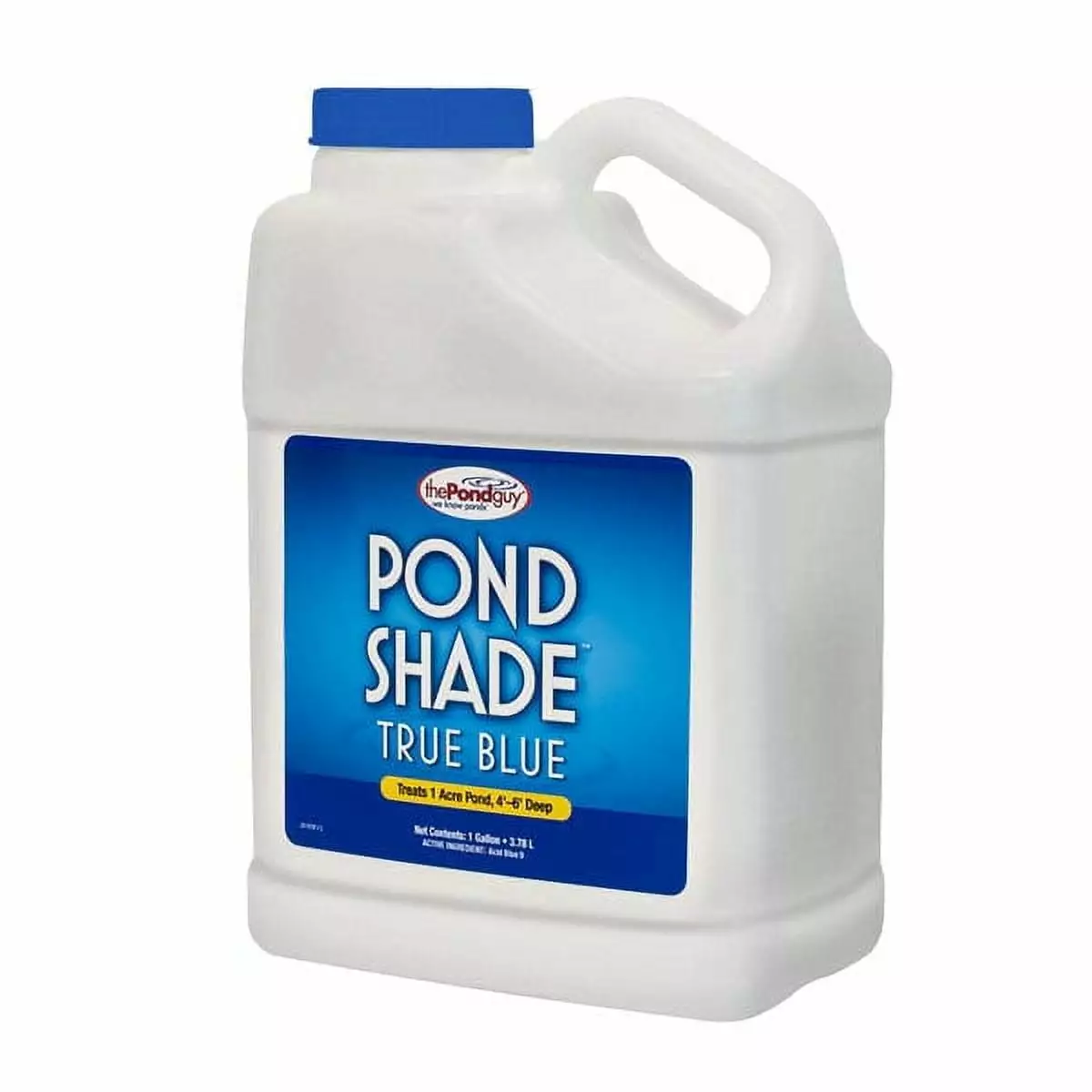 Pond Guy PondShade True Blue Pond Dye Ecofriendly Liquid Dye Concentrate Treats Up to 1 Acre 1 Gallon Caribbean