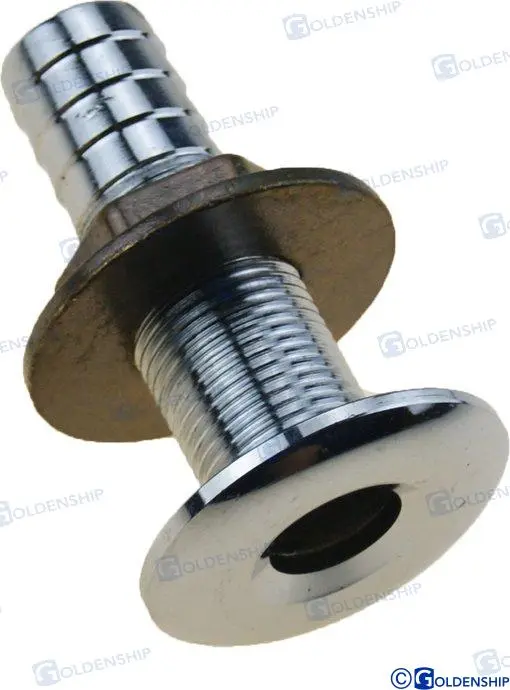 Weather-Resistant PASACASCOS LATON CROM. 3/4"