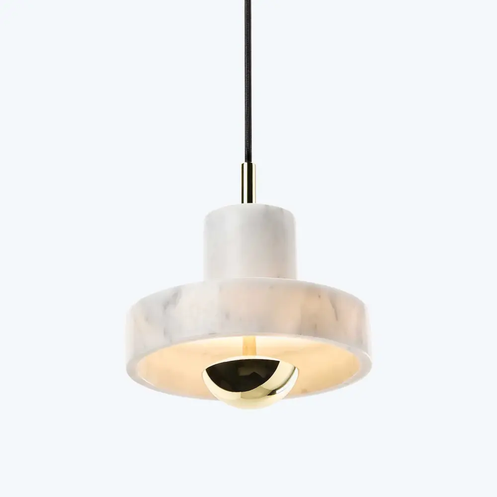 Weather-Resistant Stone LED Pendant
