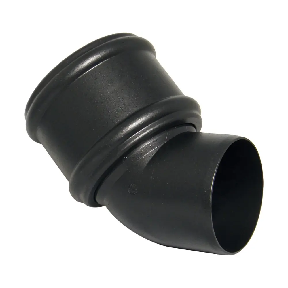 FloPlast Cast Iron Effect Soil 135 Degree Bend - Sole Socket