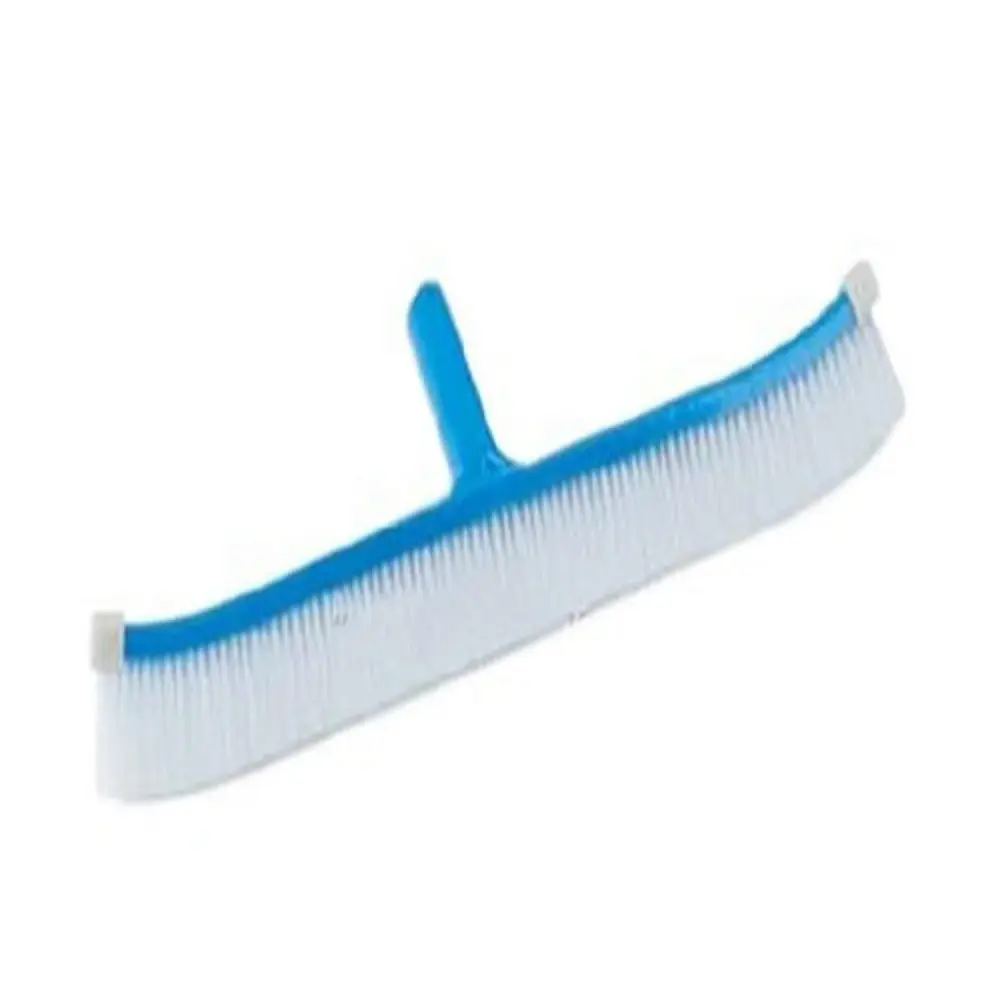 Pentair R111386 912VL Molded Back End Cap Curved Brush Snow Nylon Bristles, 18-Inch
