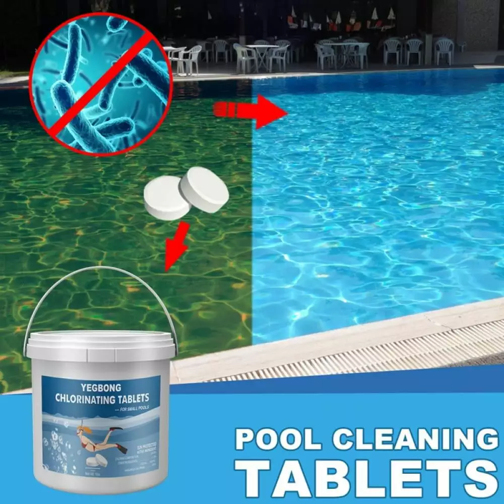 Chlorinating Tablets 1 lb Small Pools Hot Tubs and Spas 1 Inch Pool Chlorine 1