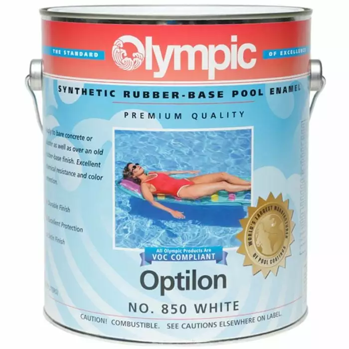 Olympic Optilon Synthetic Rubber Based Swimming Pool Coating Maintenance 1