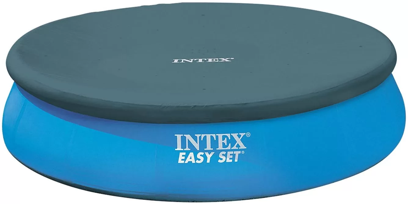 Intex 28020E Easy Set Swimming Pool Debris Cover Tarp 8 Feet Pool Protection