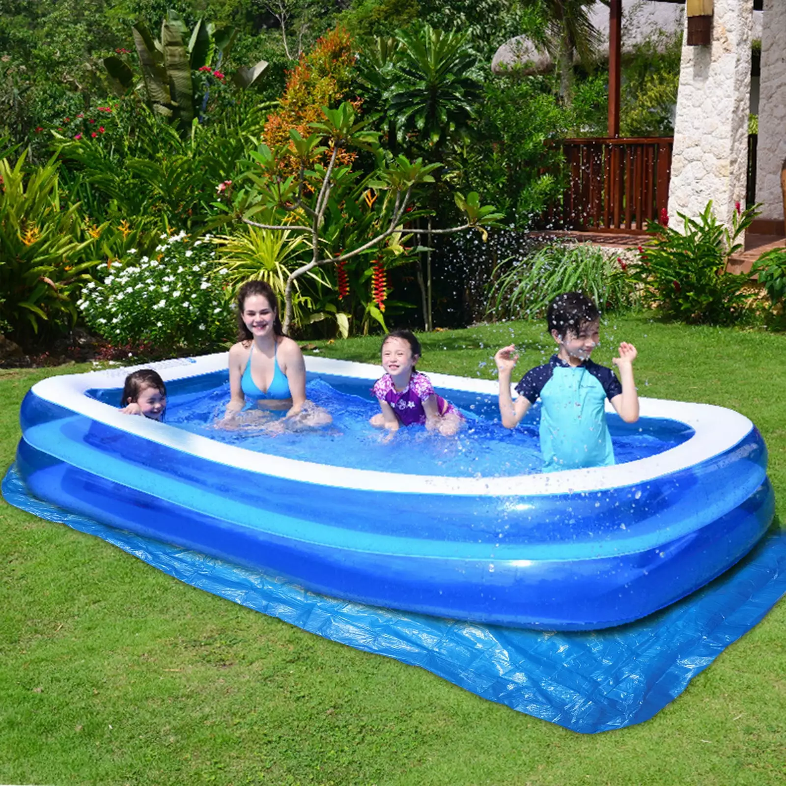 Isvgxsz Easter Gifts Women Clearance Inflatable Swimming Pool Cover Cloth Thickening Easter Decor