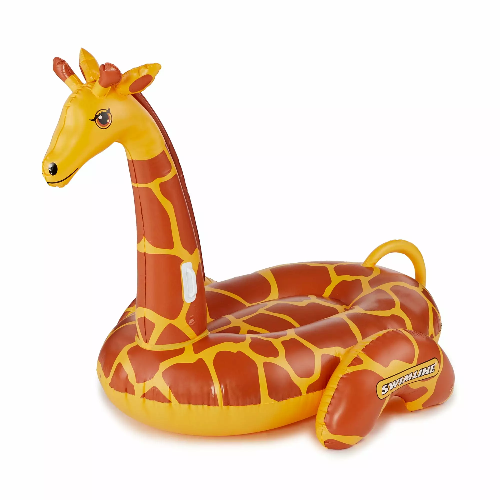 SWIMLINE ORIGINAL 90710 Giant Inflatable Giraffe Pool Float Ride-On Lounge Stable Legs Wings Summer Beach Swimming Party