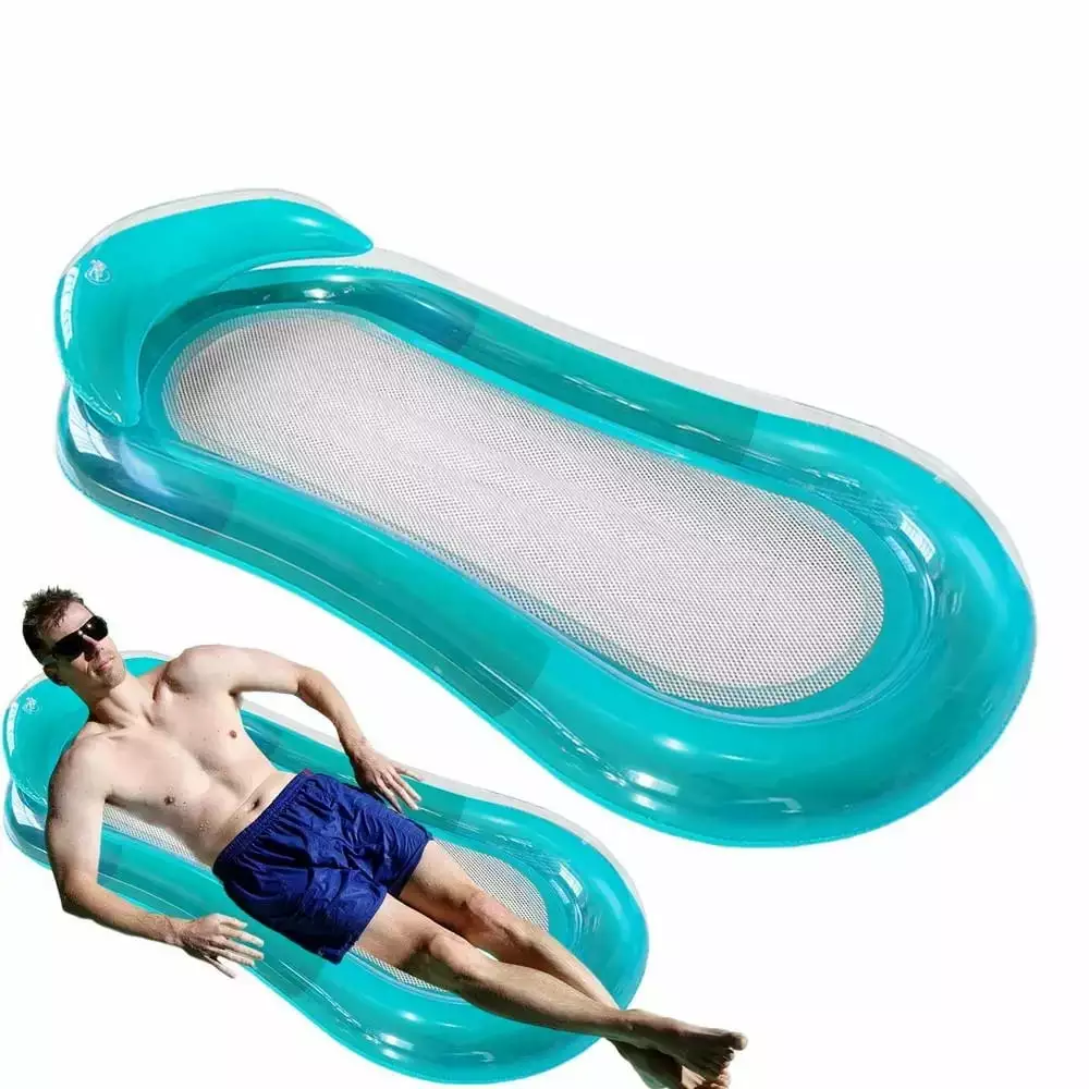 Inflatable Pool Floats Adult Lounge 59 X 29 Fun Floats Swimming Pool