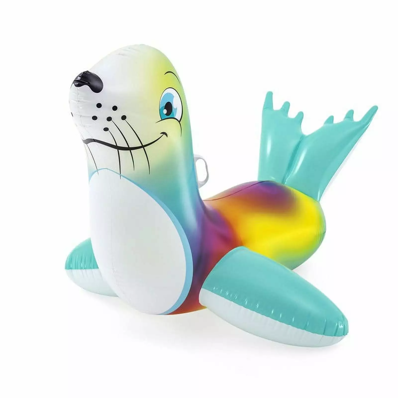 Inflatable Seal Mounts Water Floating Rows Children Play Pool Toy Eco