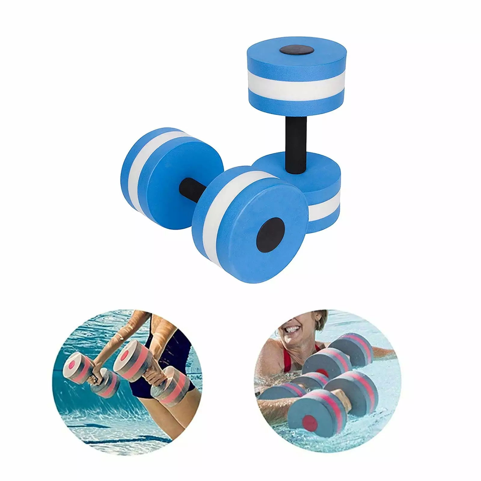 ZFYXGS Foam Barbell Pool Floats Adults and Kids Swimming Exercise