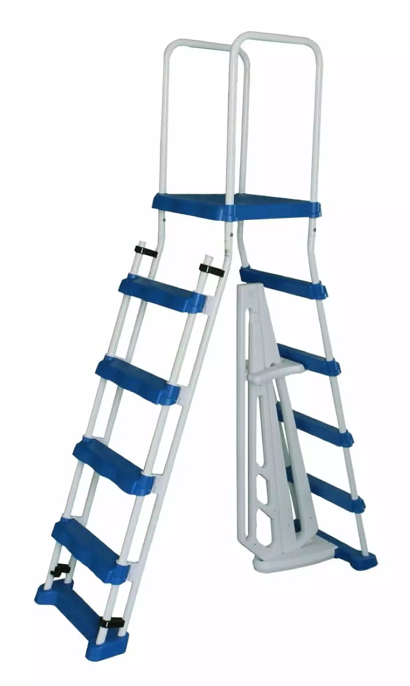 Aqua Select Above Ground -Frame Swimming Pool Ladder Removable Steps up to 48 48