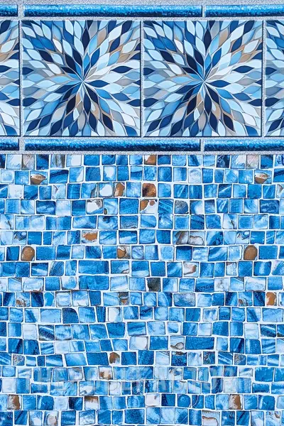 15'x24'x54" Oval Uni-Bead Sapphire Liner - 40 Gauge