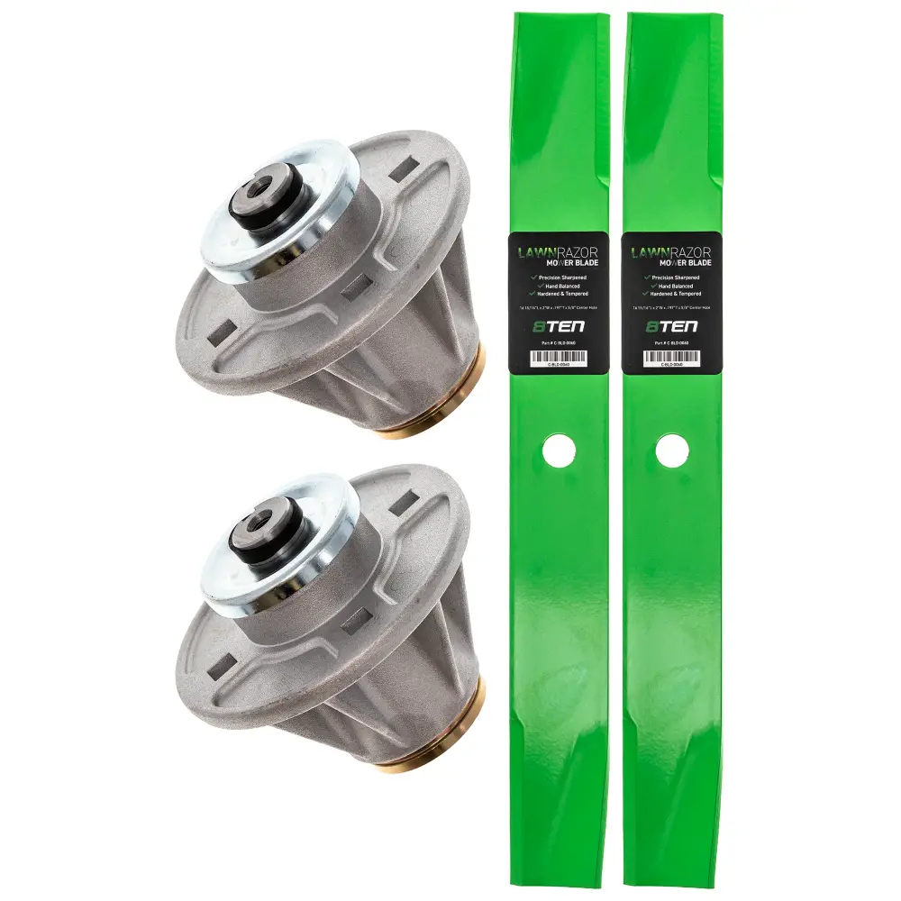 Deck Spindles & Mower Blades Kit Gravely Ariens MK1001912 Long-Lasting Protection
